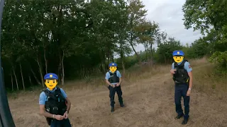 Chasse à l'affût - les gendarmes interviennent