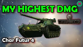 World of tanks: My highest damage in the Char Futur 4