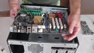 How to change the motherboard on a computer