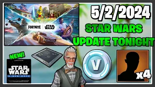 75 VBUCKS, STAR WARS UPDATE TONIGHT, JAM TRACKS ARE MISSING?