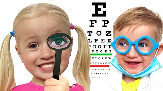 Eye Doctor + More Nursery Rhymes & Kids Songs by Katya and Dima