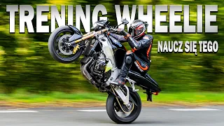 Wheelie - Jak nauczyć się jazdy na jednym kole. Trening i technika Adama Suzuki GSX-R 1000 K2