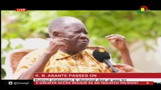 Sad! Prof K.B. Asante passes on