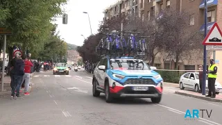 Paso por Arnedo de La Vuelta ciclista a España 2020