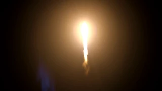 Launch of CRS-5 with Rare Footage of Powered Descent of First Stage