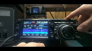 playing with the Yaesu ftdx10