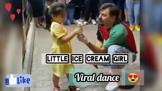 Little girl dance in Turkish ice cream shop went viral😍