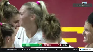 Minnesota vs Oregon |  Women Volleyball Sep 9,2022