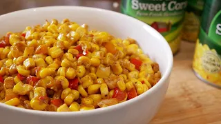 How To Cook Canned Corn | Easy Recipe | Thanksgiving Recipe