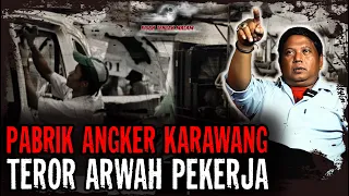 TEWAS TERJEPIT DI LIFT...!! PABRIK PALING ANGKER DI KARAWANG...!!!