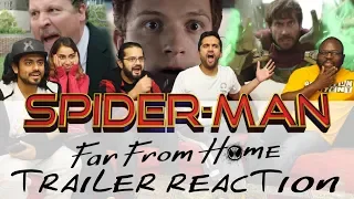 SPIDER-MAN: FAR FROM HOME - Official Trailer - Group Reaction