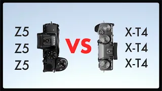 Nikon Z5 vs Fujifilm X-T4 | Mirrorless Camera Comparison 2021
