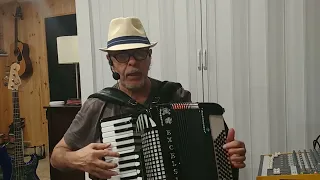 Chitarra Vagabonda -  Fisarmonica/Voce. Accordion/Voice. Cover by Biagio Farina