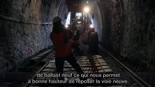 Confinement : les équipes SNCF Réseau restent mobilisées. L'exemple du chantier entre Jarrie et Vif