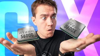 Ryzen 5 5600G vs 5600X - The Truth