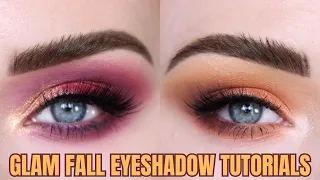 2 Fall Eyeshadow Tutorials | Oden's Eye x Angelica Trick or Treat Palette