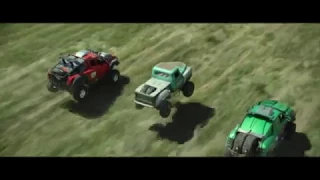 monster trucks chase