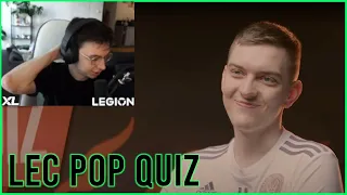 Caedrel Plays LEC Pop Quiz | Geography Test