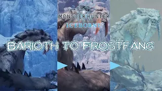 Journey from Barioth to Frostfang An Iceborne Documentary