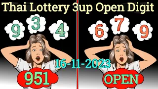 Thai Lottery Last Paper | Thai Lotto Vip Last Tips | 16-11-2023