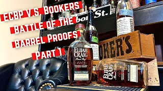 Elijah Craig Barrel Proof VS Bookers Bourbon | Battle of the Barrel Proofs