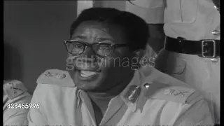 Gen. Ankrah Holds A Dramatic First Press Conference by Leaders of the Anti-Nkrumah Coup | March 1966