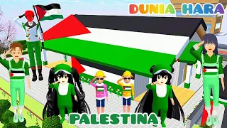 Yuta Ketakutan Dikejar2 Tentara Jahat Ketemu Rumah Tentara Palestina 🇵🇸 | Sakura School Simulator