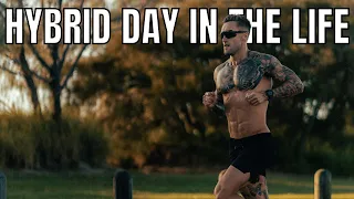 DAY IN THE LIFE | HYBRID ATHLETE TRAINING & FULL DAY OF EATING.