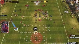 Blood Bowl 2. RUBBL. The Godess vs Halflings. S-17-4.