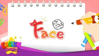 Kids vocabulary - Face - Learn English for kids - English educational video