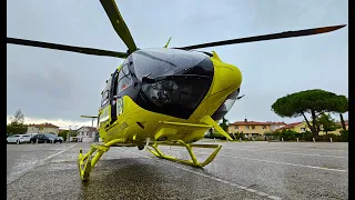 Urgence SAMU Hélico H145 - Roussillon. septembre 2023