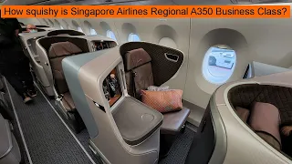 Trip report Singapore Airlines regional A350 business class to Sydney