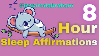 8 Hour Health, Wealth & Synchronicity Sleep Affirmations Meditation (Abraham Inspired)