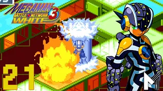 MEGA FIRE FIGHTER! | BUG STYLE ONLY | Mega Man Battle Network Legacy Collection | MMBN 3 WHITE | 21