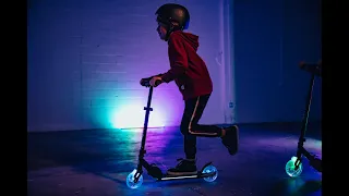 Aero Light Up RGB Scooter C2 C3 Lighting Deck Clear Wheel Kick Scooter