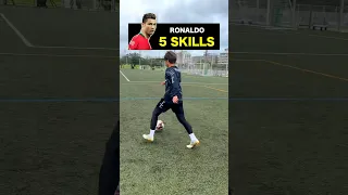 Which CR7 SKILL do you like?🤔🇵🇹#football #soccer #shorts