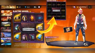 FREE FIRE NEW ELECTRO BOOYAH PASS⚡NEW BOOYAH PASS 2024🔥 FREE FIRE ELECTRO WHEEL EVENT💥