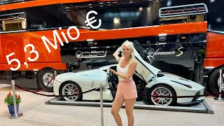 Caravan Salon 2022 - 5,3 Mio € Luxusliner mit Ferrari | Volkner Mobil Performance S