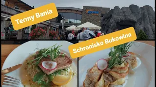 TERMY BANIA - atrakcje, ceny, relaks... czy warto? Obiad w restauracji Schroniako Bukowina.