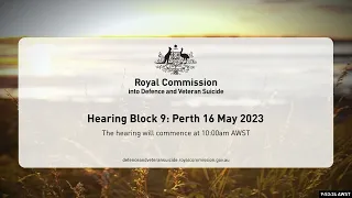 Public Hearing Day 1 - Perth, 16 May 2023