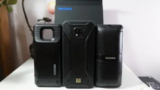 Doogee S95 Unboxing + Hands-On: Modular Triple Lens Phone w/ Speakers