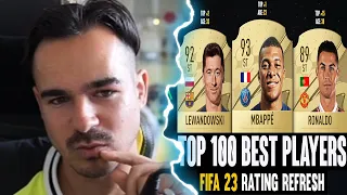 Erné REAGIERT auf die TOP 100 FIFA 23 RATINGS😱🔥