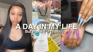 a slightly chaotic day in my life (driving, shopping, nails + more)