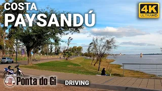 CIUDAD de PAYSANDÚ [paseo COSTA del RÍO URUGUAY] #driving TOUR 2023 REPUBLICA ORIENTAL DEL URUGUAY
