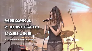 Migawka z koncertu Kasi Lins - Krakowskie Wianki 2023(live).