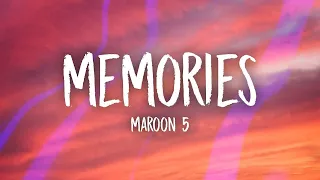 maroon 5 - memories ( lyrics ) |  ft. justin Bieber , Charlie puth & wiz Khalifa #memories