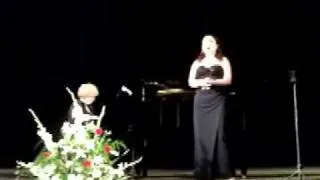 Lia Jashi Pianist Evgenia Ghogheliani Fr Cilea Aria di Adriana dallopera,,Adriana Lecovreur,, 