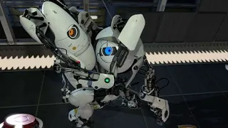 Portal 2 Find the hidden companion cube in co-op test chamber (Party of three) Achievement