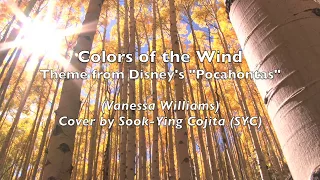 Colors of the Wind (Vanessa Williams) cover by Sook-Ying Cojita (SYC)