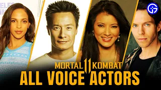 Mortal Kombat 11 - All English Voice Actors | MK11 Voice Acting Cast